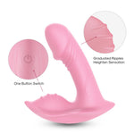 Boysoftoys - 52-00032 - Remote control  Panty vibrator - Clit stimulation function - 10 Function - Rechargeable  - Luxury Giftbox - Pink