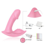 Boysoftoys - 52-00032 - Remote control  Panty vibrator - Clit stimulation function - 10 Function - Rechargeable  - Luxury Giftbox - Pink