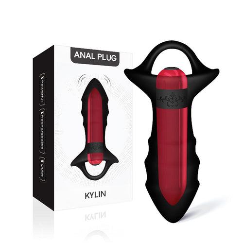 Boysoftoys Kylin Purple Bullet Massager - Silicone - 9 Function - 52-00044-1