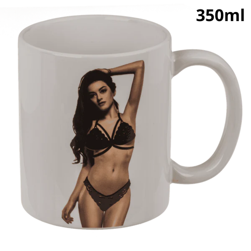 Kinky Pleasure - OB158 - Heat Change Mug – Stripper Girl – 350ml - Model 01