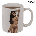 Kinky Pleasure - OB158 - Heat Change Mug – Stripper Girl – 350ml - Model 01