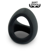 MVW Mr. Cock Drop Silicone Dual Cockring - Black