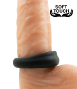 MVW Mr. Cock Trapeze Silicone Cockring - Black