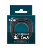 MVW Mr. Cock Trapeze Silicone Cockring - Black