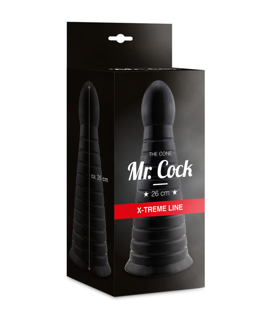 MVW Mr. Cock Xtreme Anal Plug - Black - 26 cm