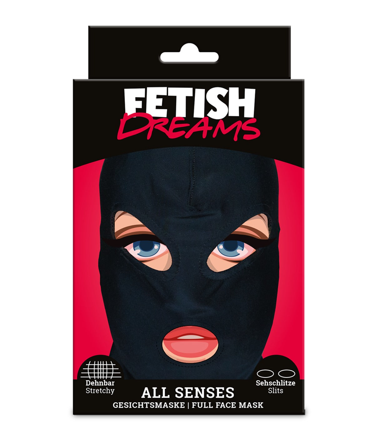 MVW Fetish Dreams Mask All Senses - Black