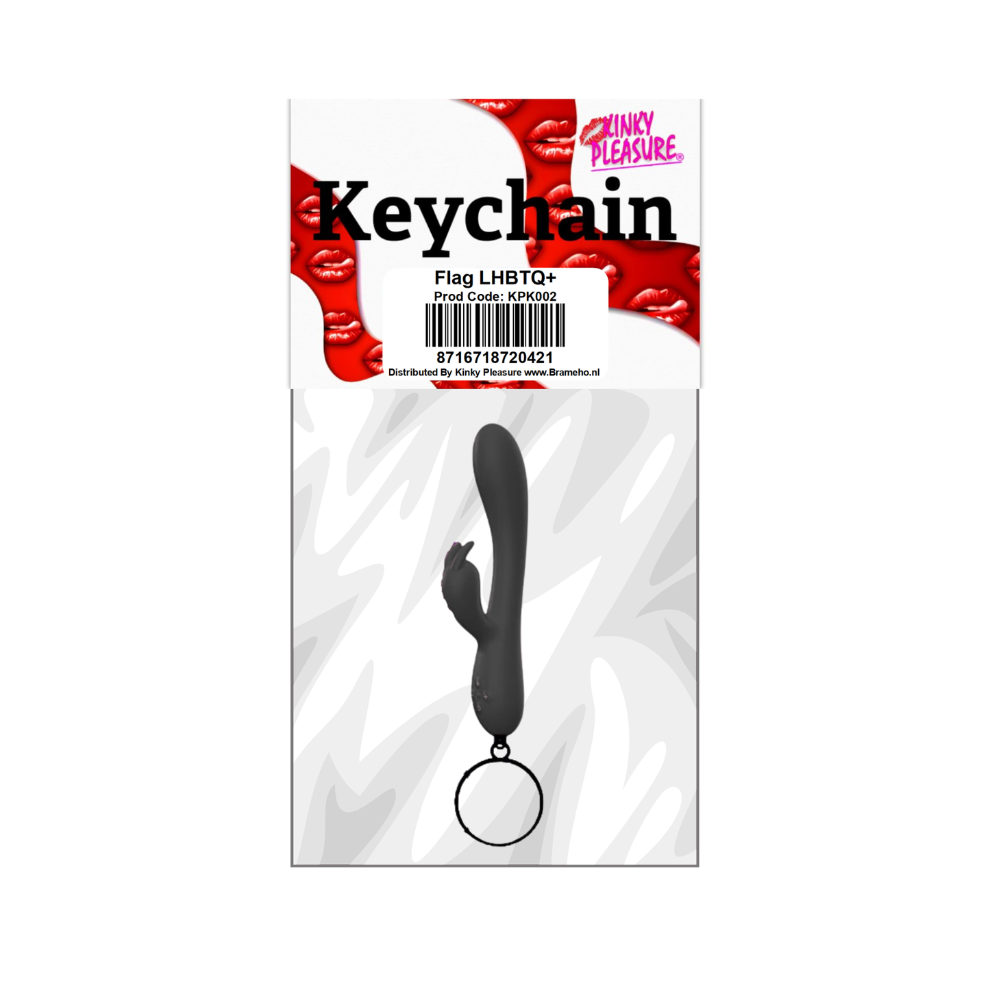 Kinky Pleasure - DS073 - Keychain - Vibrator Massage Wand – Mini & Powerful - 1 Piece Mix