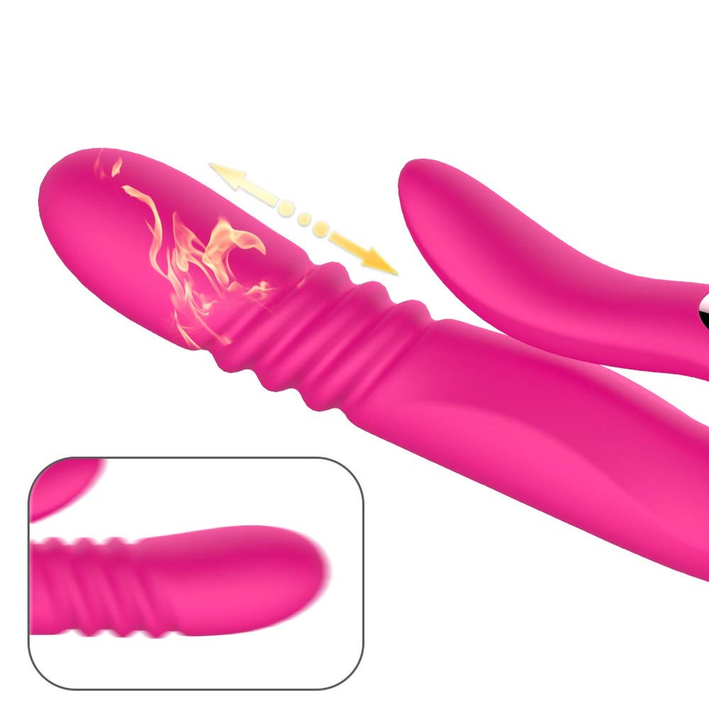 De Luxe Twirling Vibrator Up & Down All Function