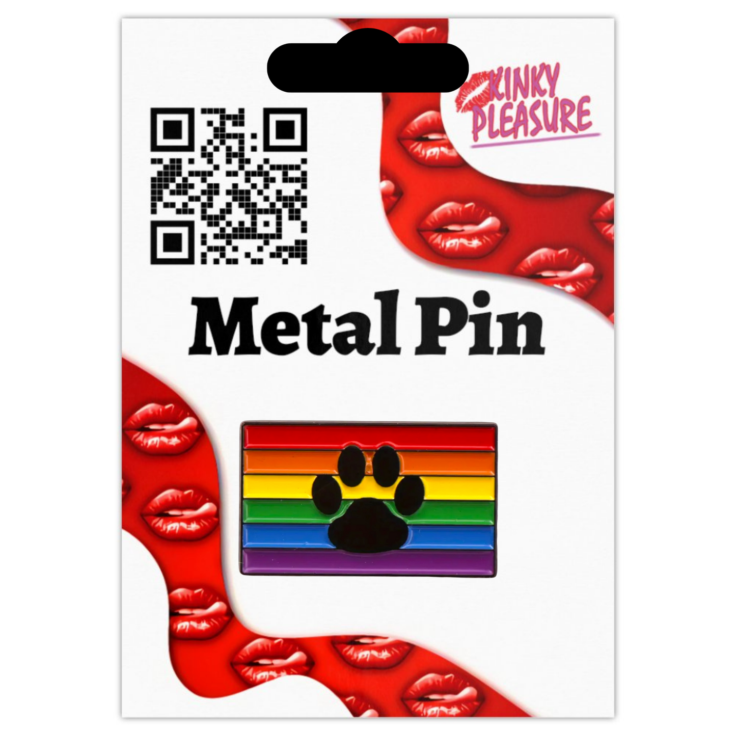 Kinky Pleasure - KPB020 - Badge / Pin - Plate Doggy - 1,7x3,0cm