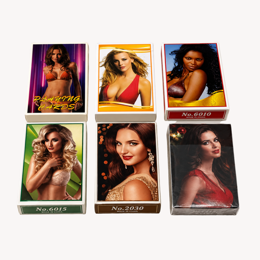 Kinky Pleasure - Sexy Hot Bikini Girls Playing Cards 6 Pack