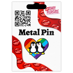 Kinky Pleasure - KPB018 - Badge / Pin - Pinquin - 2,59x3,02cm