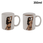 Kinky Pleasure - OB158 - Heat Change Mug – Stripper Girl – 350ml - Model 01
