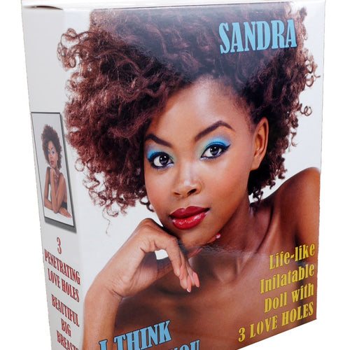 Boysoftoys Sandra Blow Up love Doll - Black Woman - 59-00009