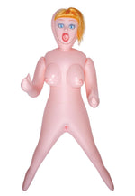 Boysoftoys Roxana Blow Up Doll Real 3D Face and Hair - Vibrating part - 3 Holes - 59-00016
