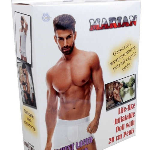 Boysoftoys Marian Male Blow Up Love Doll - 150 cm - Inflatable Masturbator - 59-00007