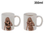Kinky Pleasure - OB158 - Heat Change Mug – Stripper Girl – 350ml - Model 02