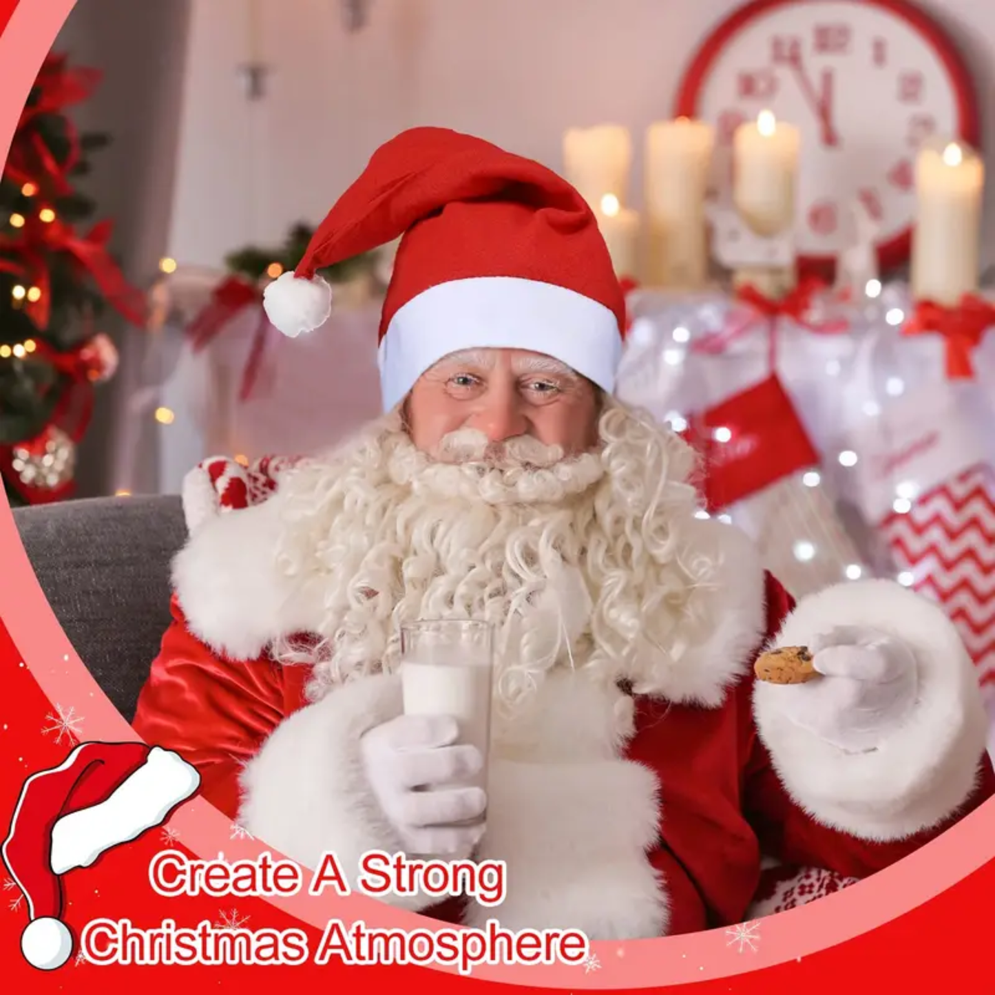 Kinky Pleasure - T243 - Christmas Hat – Naughty & Nice in One