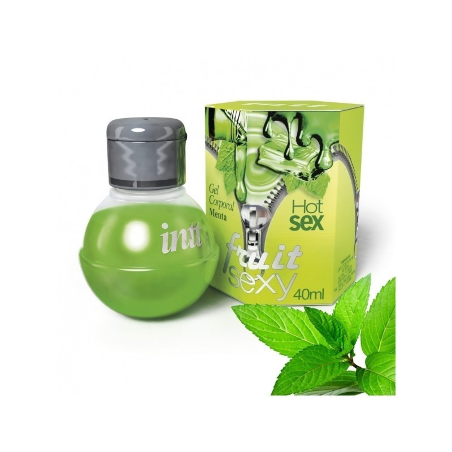Intt - 042 - Fruit Sexy Edible Gel – Mint Flavor, 40ml