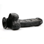 Power Escorts - BR158 Black - Rocket John 11,2'' - Mega Realistic Dildo - 11,2 Inch / 28,5 CM