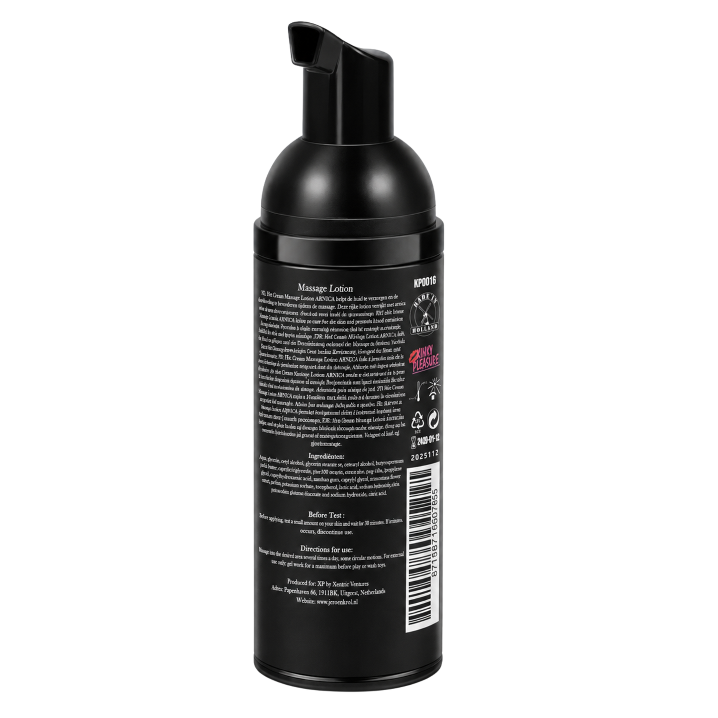Kinky Pleasure - KPD016 - Hot Cream Arnica - Massage Lotion - 50ml