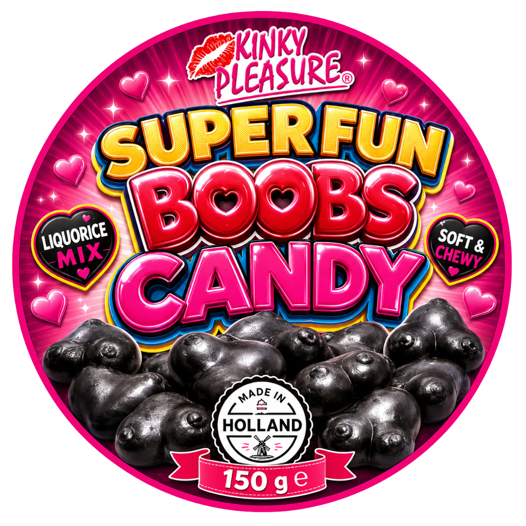 Kinky Pleasure - KPC005 - Boobs Liquorice Candy – Liquorice Mix 150g