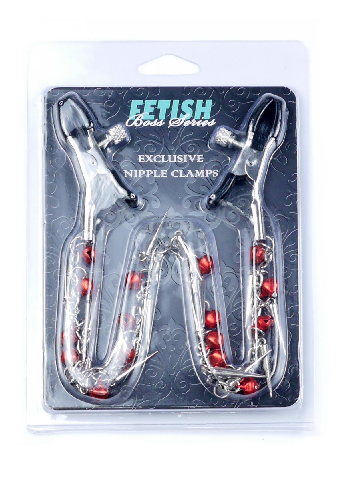 Bossoftoys - 61-00011 - Stimulator- Exclusive Nipple Clamps No. 3 - Strong Blister