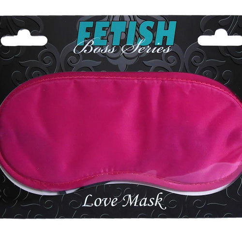 Boysoftoys - 61-00025 - Satin Love Mask - Fetish Power - Kinky Mask - Pink - Colour packing