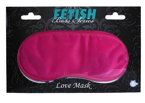 Boysoftoys - 61-00025 - Satin Love Mask - Fetish Power - Kinky Mask - Pink - Colour packing