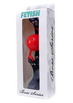 Boysoftoys - 61-00032 - Ball Gag - adjustable - breathable - attractive colour window box - red