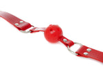 Boysoftoys - 61-00034 - Ball Gag - adjustable - breathable - attractive colour window box - Red