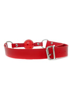 Boysoftoys - 61-00034 - Ball Gag - adjustable - breathable - attractive colour window box - Red