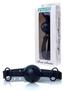 Boysoftoys - 61-00035 - Ball Gag - adjustable - breathable - attractive colour window box - black