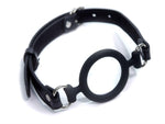 Boysoftoys - 61-00036 - Ball Gag - adjustable - breathable - silicone - attractive colour window box - black