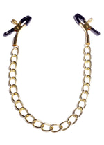 Boysoftoys - 61-00046 - Stimulator- Exclusive Nipple Clamps No. 16 -  gold nipple chain clamps - Strong Blister