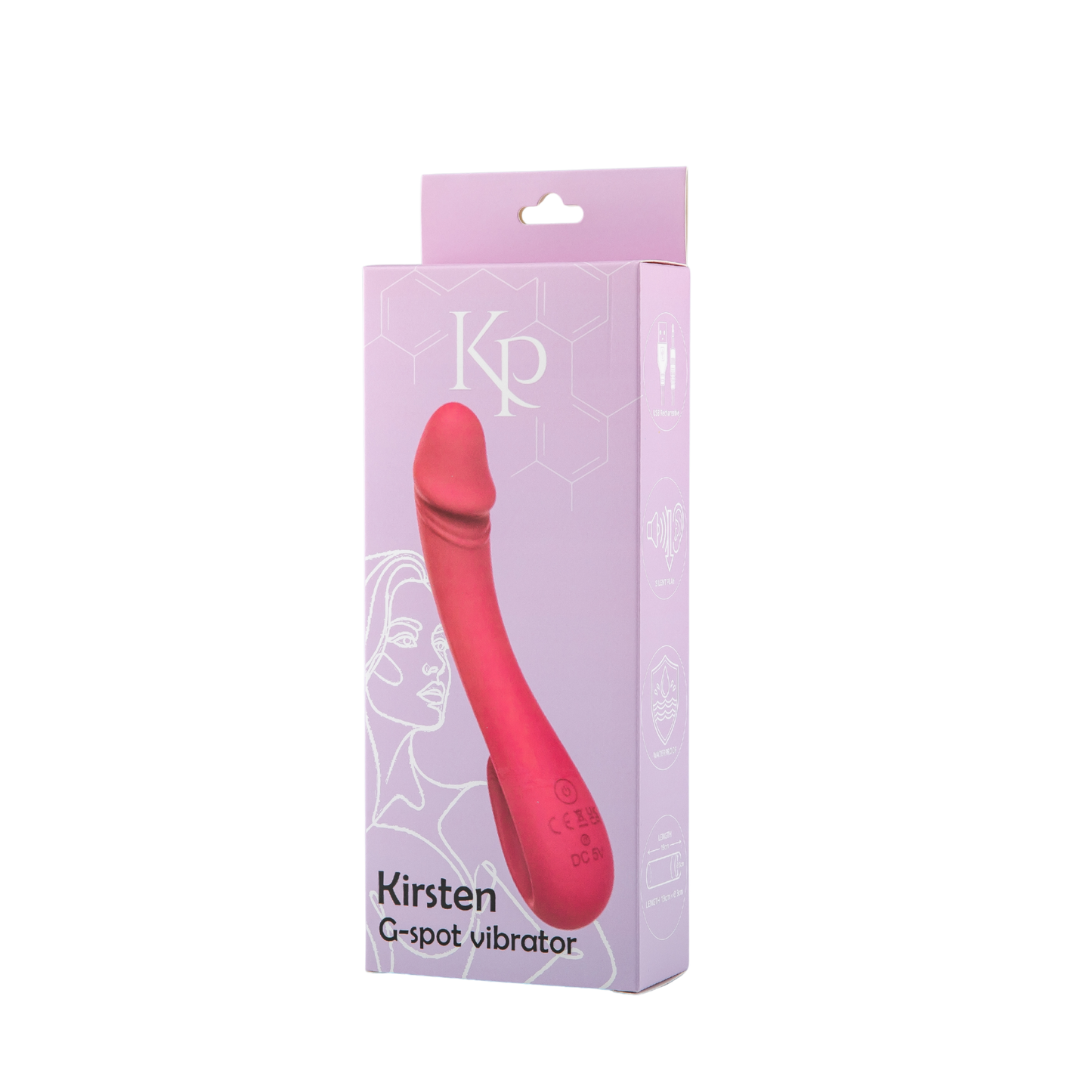 PRE ORDER - Kinky Pleasure - KP050 - Kirsten G Spot Vibrator Roze