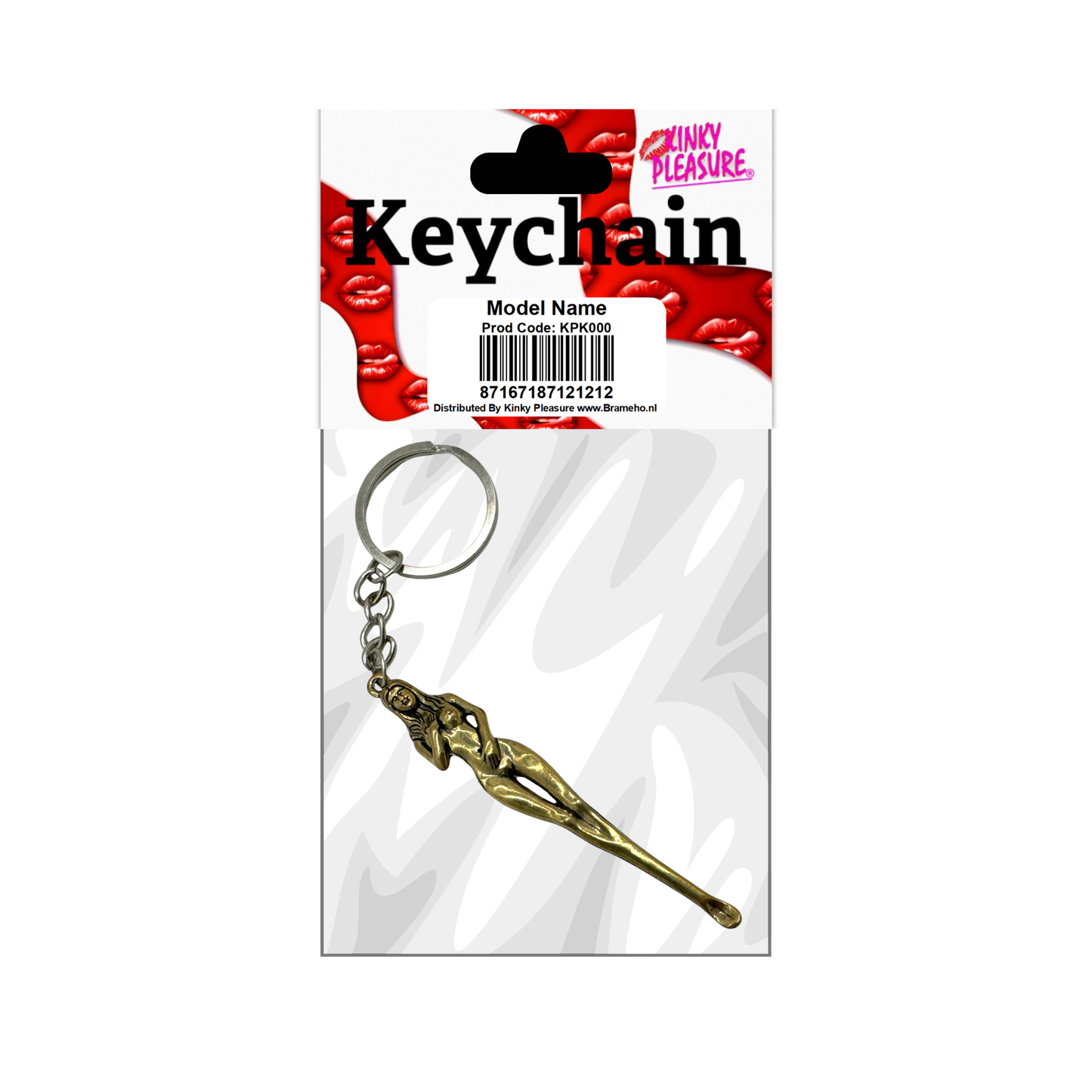 Kinky Pleasure - KPK062 - Keychain - Woman Mini Spoon