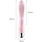 Foxshow - 63-00010 - Design G spot Vibrator - 22,4 cm - Heat function - 10 Function - Rechargeable  - Luxury Giftbox - Pink