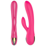 Foxshow - 63-00016 - Victorua G spot Vibrator-Silicone Vibrator  - USB - 7 Function + Booster / Heating - Luxury colour box - Pink