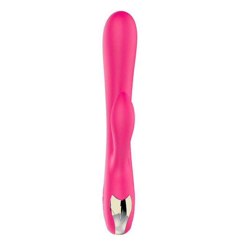 Foxshow - 63-00016 - Victorua G spot Vibrator-Silicone Vibrator  - USB - 7 Function + Booster / Heating - Luxury colour box - Pink