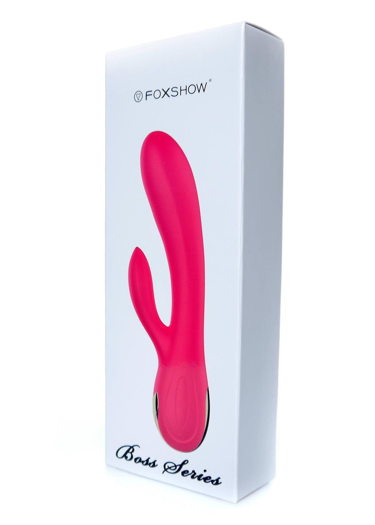 Foxshow - 63-00016 - Victorua G spot Vibrator-Silicone Vibrator  - USB - 7 Function + Booster / Heating - Luxury colour box - Pink