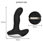 Boss of Toys - Vibrator - Silicone Massager - USB - 7 Function - Pulsator - Heating - Black - 63-00040