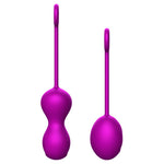 Foxshow - 63-00044 - Kegel ball 3 Pack set - 7,9 cm / 7,4 cm / 4,7 cm - Purple  - Geisha ball set