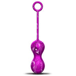 Foxshow - 63-00044 - Kegel ball 3 Pack set - 7,9 cm / 7,4 cm / 4,7 cm - Purple  - Geisha ball set