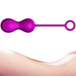 Foxshow - 63-00044 - Kegel ball 3 Pack set - 7,9 cm / 7,4 cm / 4,7 cm - Purple  - Geisha ball set