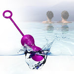 Foxshow - 63-00044 - Kegel ball 3 Pack set - 7,9 cm / 7,4 cm / 4,7 cm - Purple  - Geisha ball set