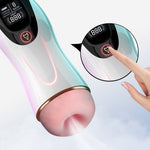 Foxshow Vibrating Big Masturbator - Usb - 8 Functions - Colourbox - 63-00063