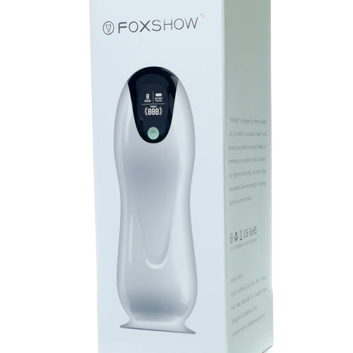 Foxshow Vibrating Big Masturbator - Usb - 8 Functions - Colourbox - 63-00063