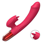 Foxshow - 63-00071 - Heated Silicone G Spot & Clit Stimulating Vibrator - 10 Mode - Pink