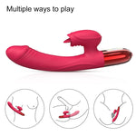 Foxshow - 63-00071 - Heated Silicone G Spot & Clit Stimulating Vibrator - 10 Mode - Pink