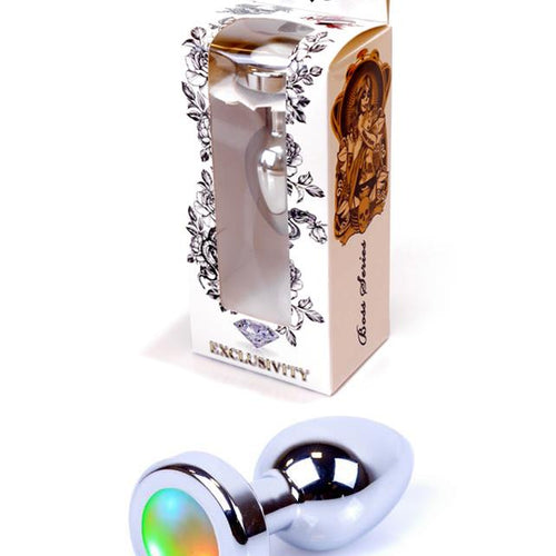 Boysoftoys - 64-00007 - Real flashing discolight Plug - Disco Flashlight Metal Plug - 7 Cm Dia 2,5 cm